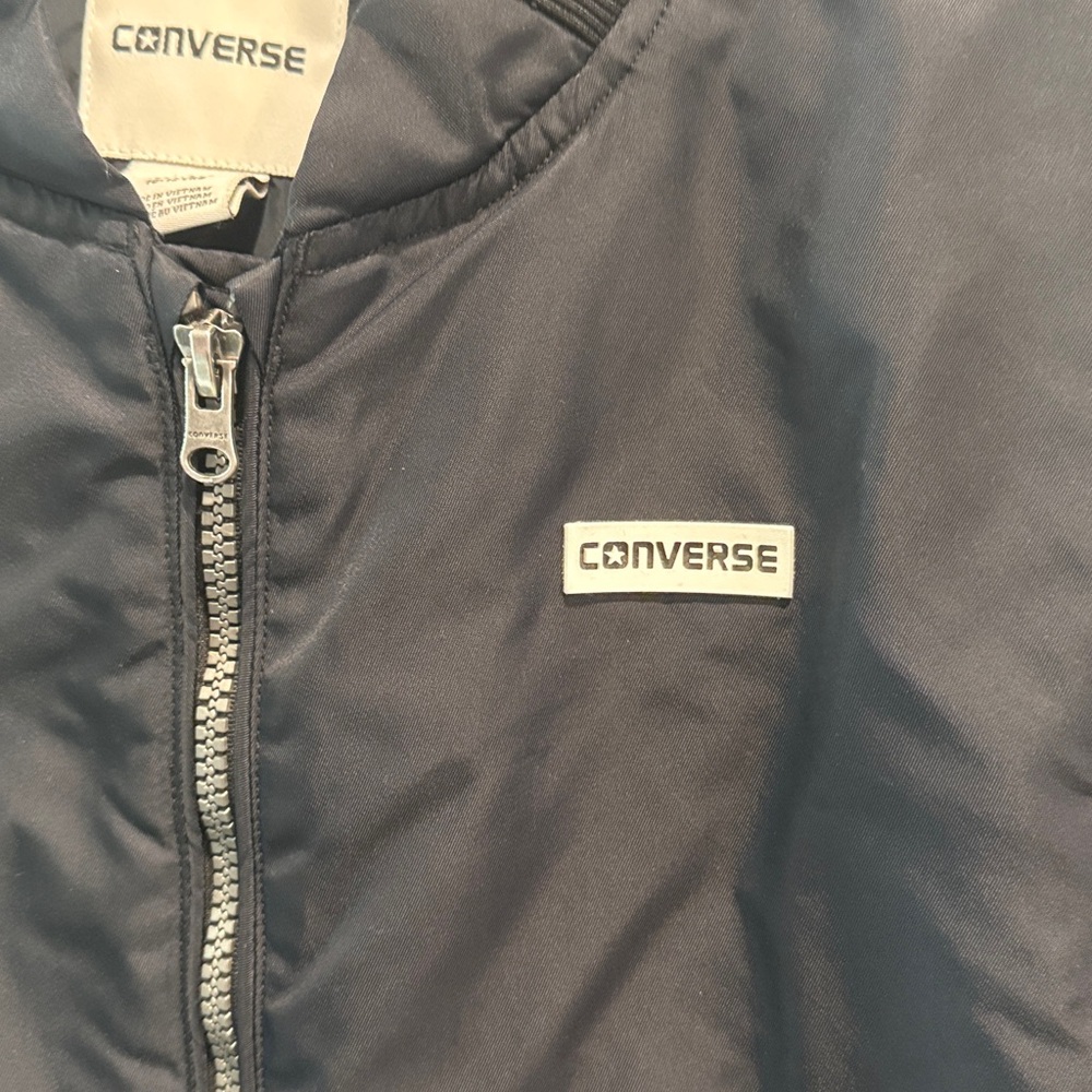 Converse Black Jacket with Logo - Picture 4 of 10